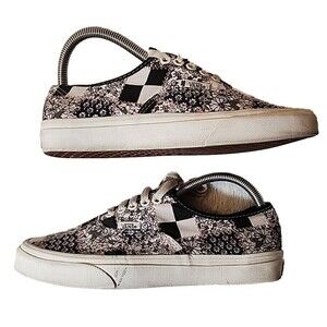 Vans Shoes Old Skool Patchwork Skatboarding Sneakers Authentic Mens 7 Womens 8.5